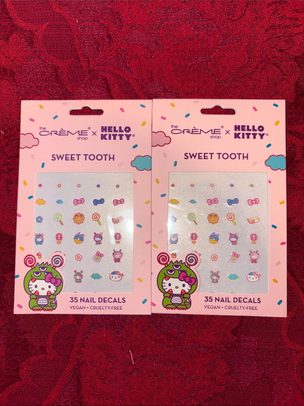 The Crème Shop x Hello Kitty "Sweet Tooth" Nail Decals